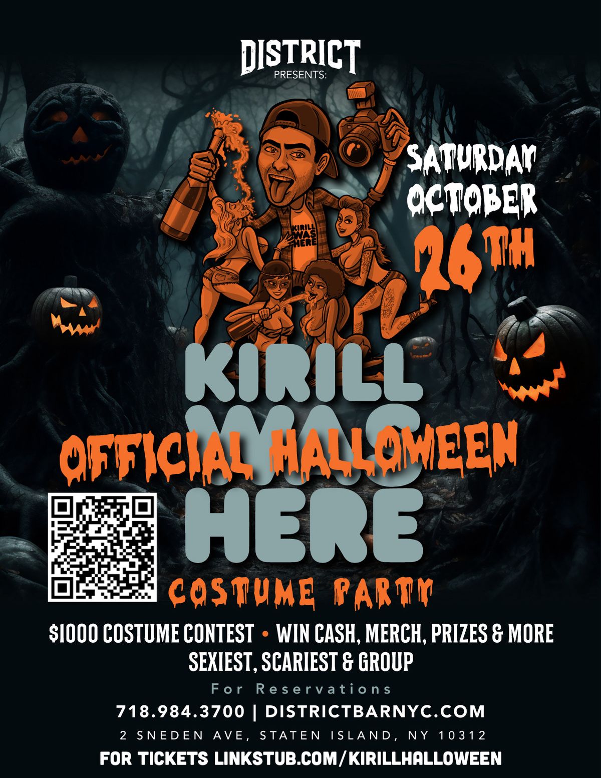 Kirill Was Here - Official Halloween Costume Party - Saturday Oct 26th