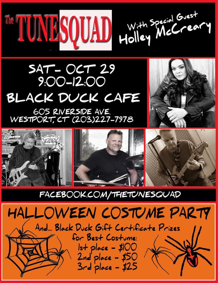Tunesquad ft Holley McCreary at Black Duck, Westport, CT