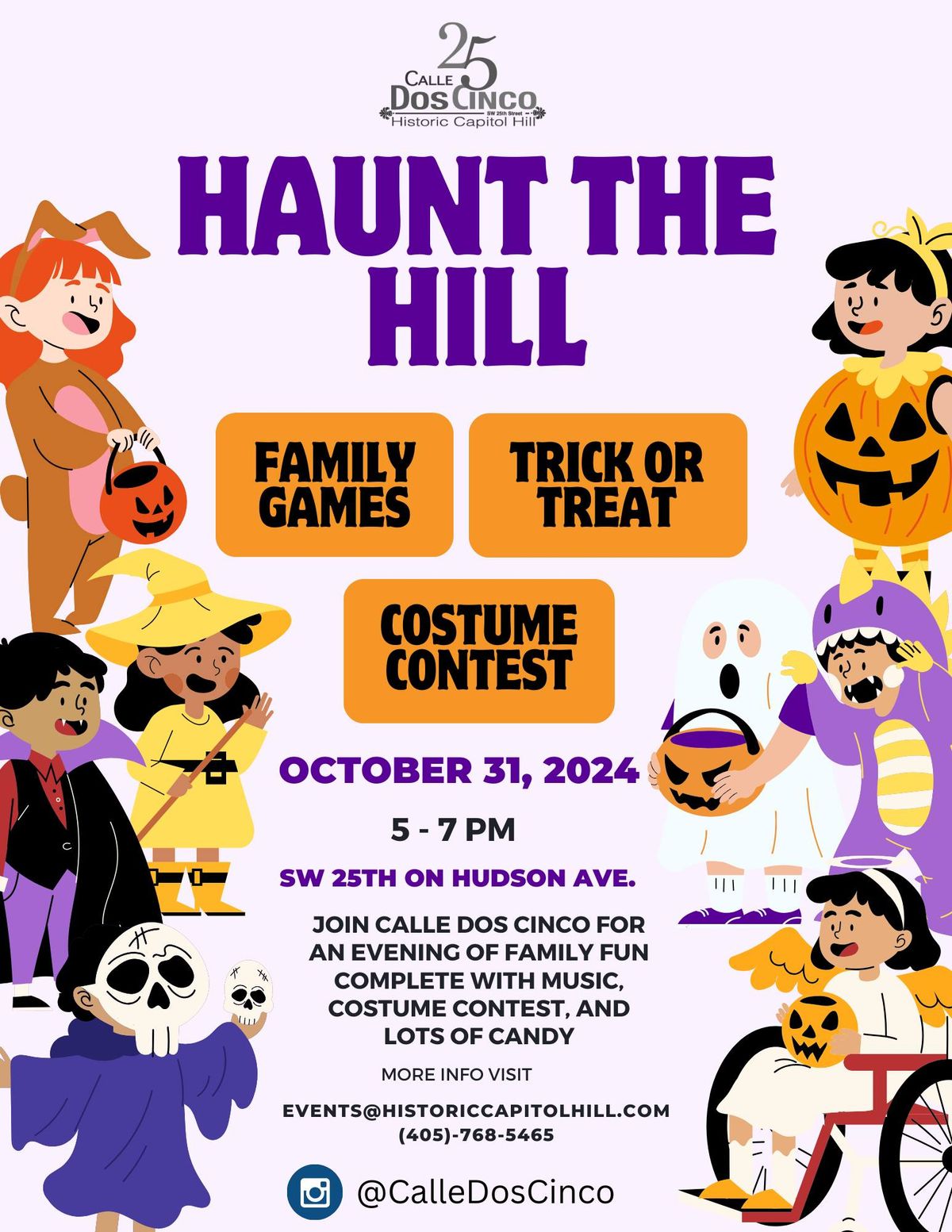 10th Annual Haunt the Hill - Trick or Treat at Calle Dos Cinco