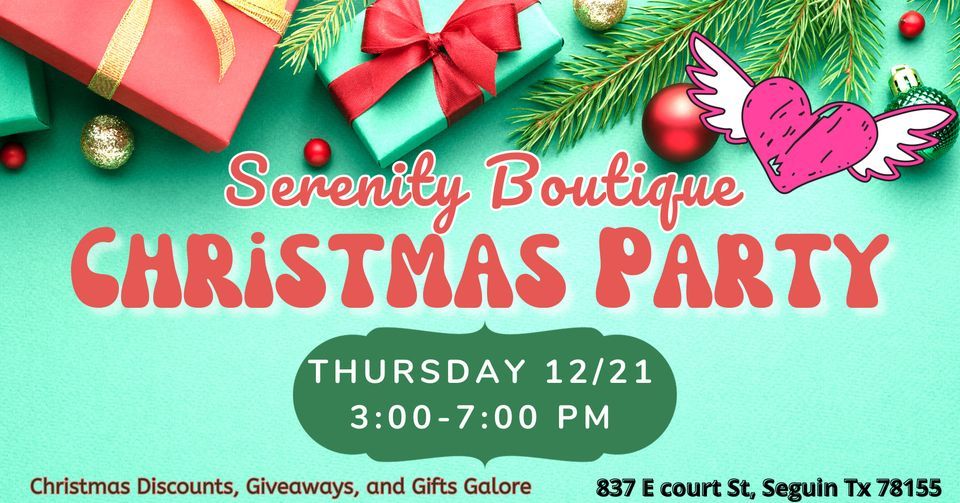 Serenity Boutique Christmas Party 837 E Court St, Seguin, TX