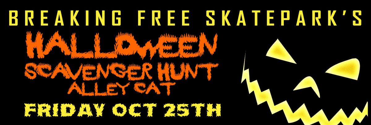 Breaking Free Halloween Scaveger Hunt\/Alley Cat