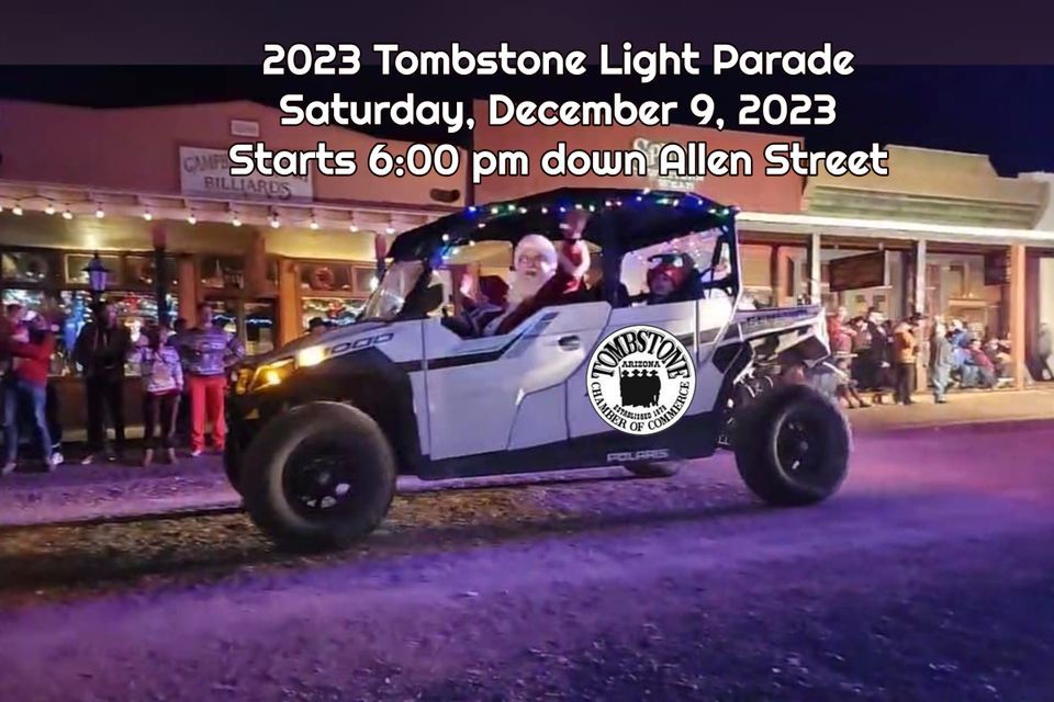 2023 Tombstone Light Parade Allen Street, Tombstone AZ December 10