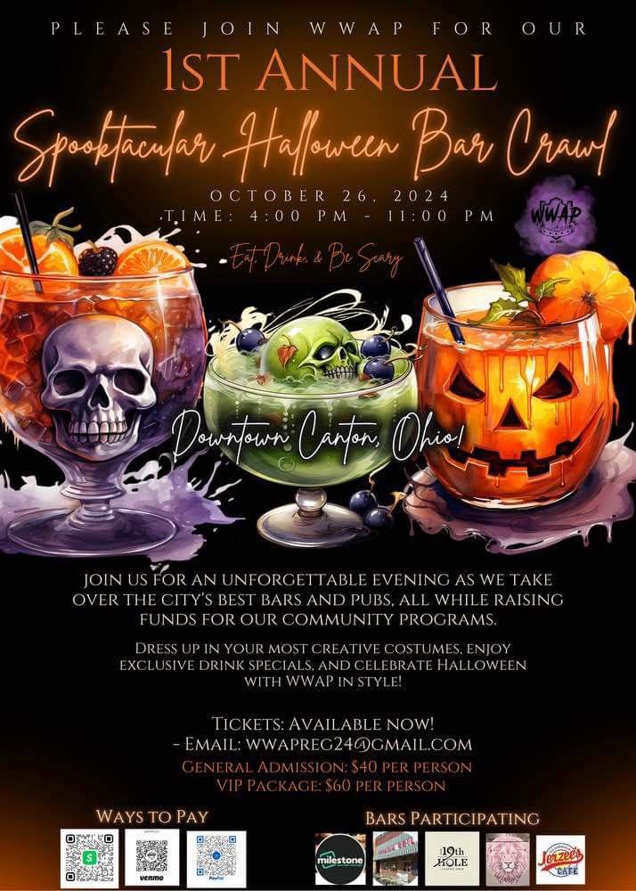 Spooktacular Halloween Bar Crawl