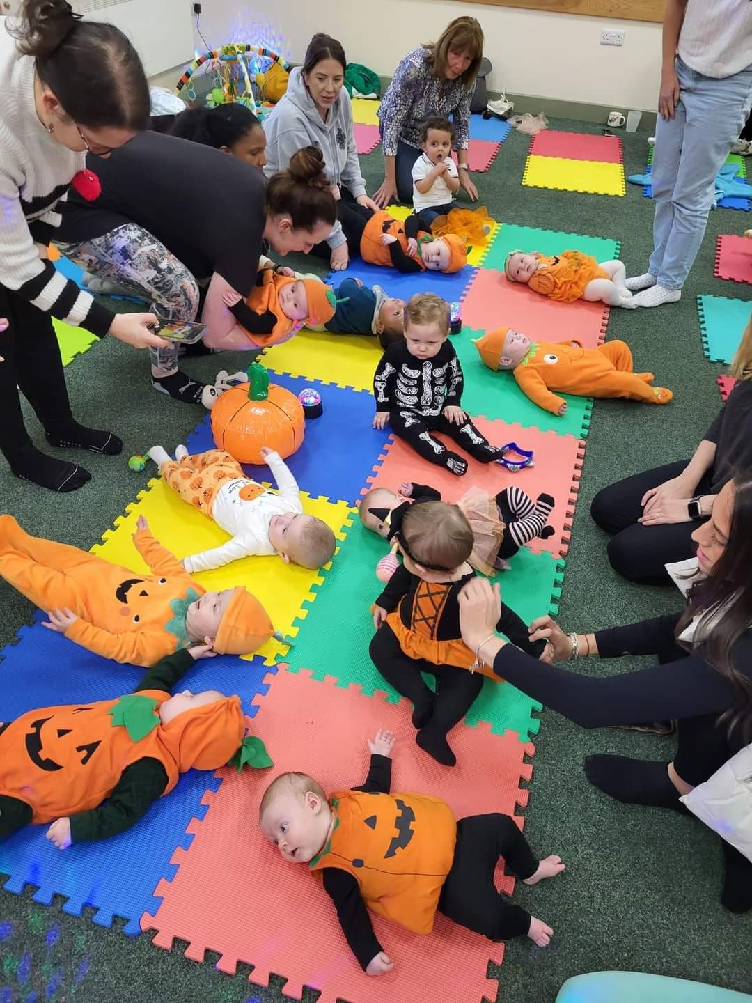 Baby group Halloween session 