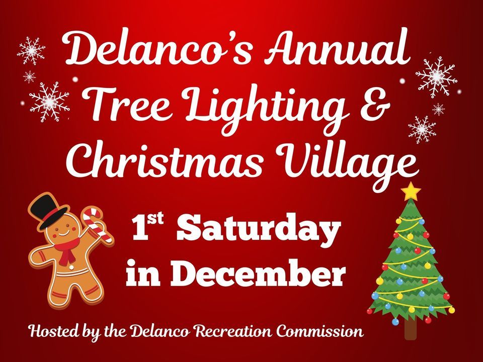 Delancos First Annual Tree Lighting and Christmas Village at Gateway