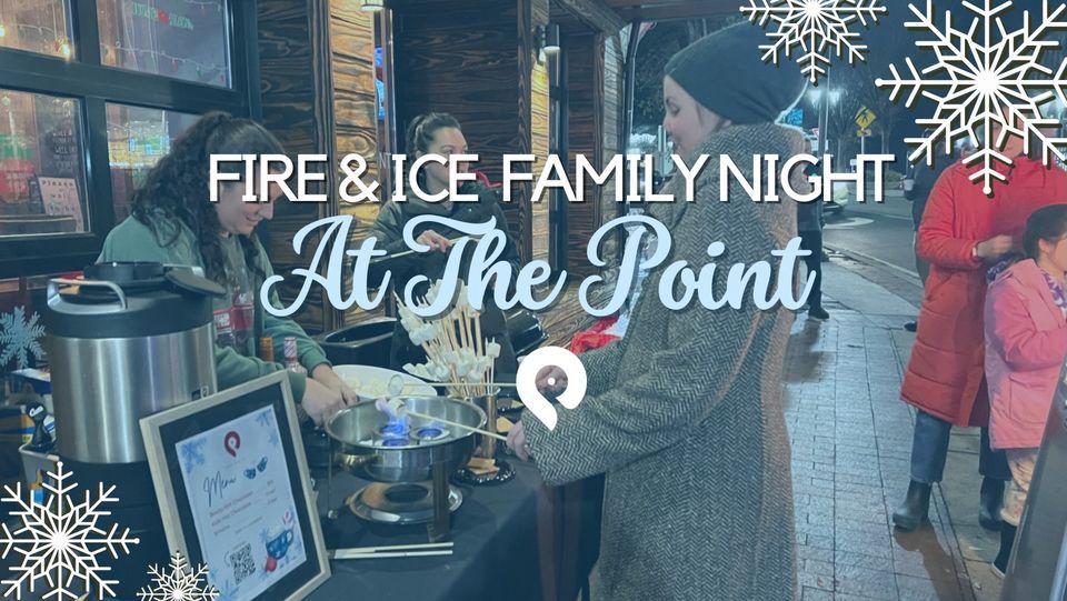 Towson Tree Lighting/Fire & Ice Family Night at The Point in Towson