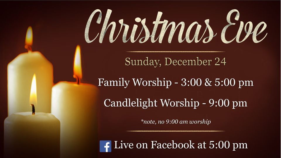 Christmas Eve Worship 600 Kristi Lane Watertown, MN, United States