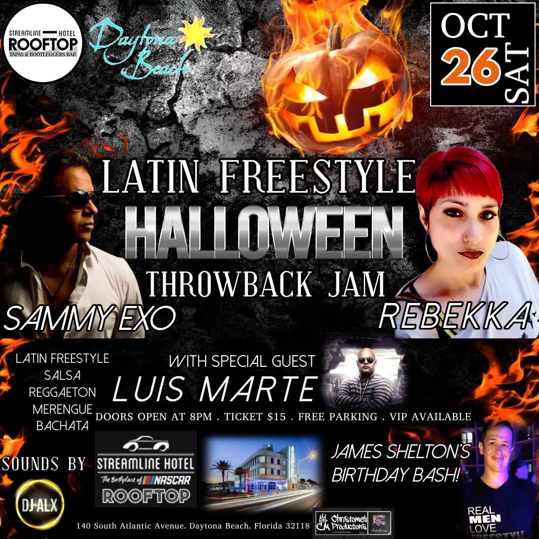 Latin Freestyle Halloween Throwback Jam