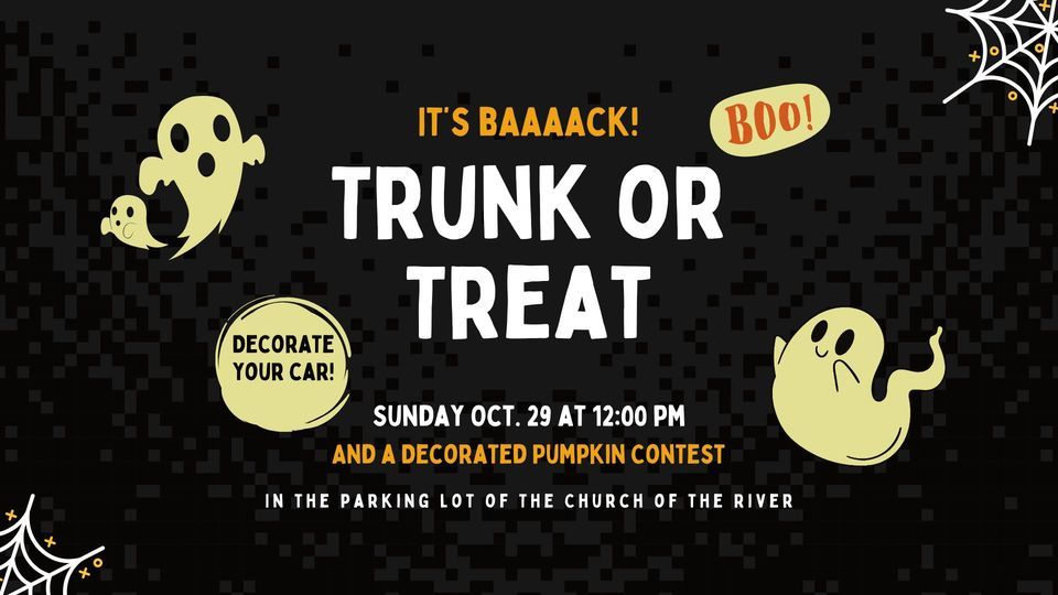 Trunk or Treat First Unitarian Church of Memphis, Church of the River October 29, 2023