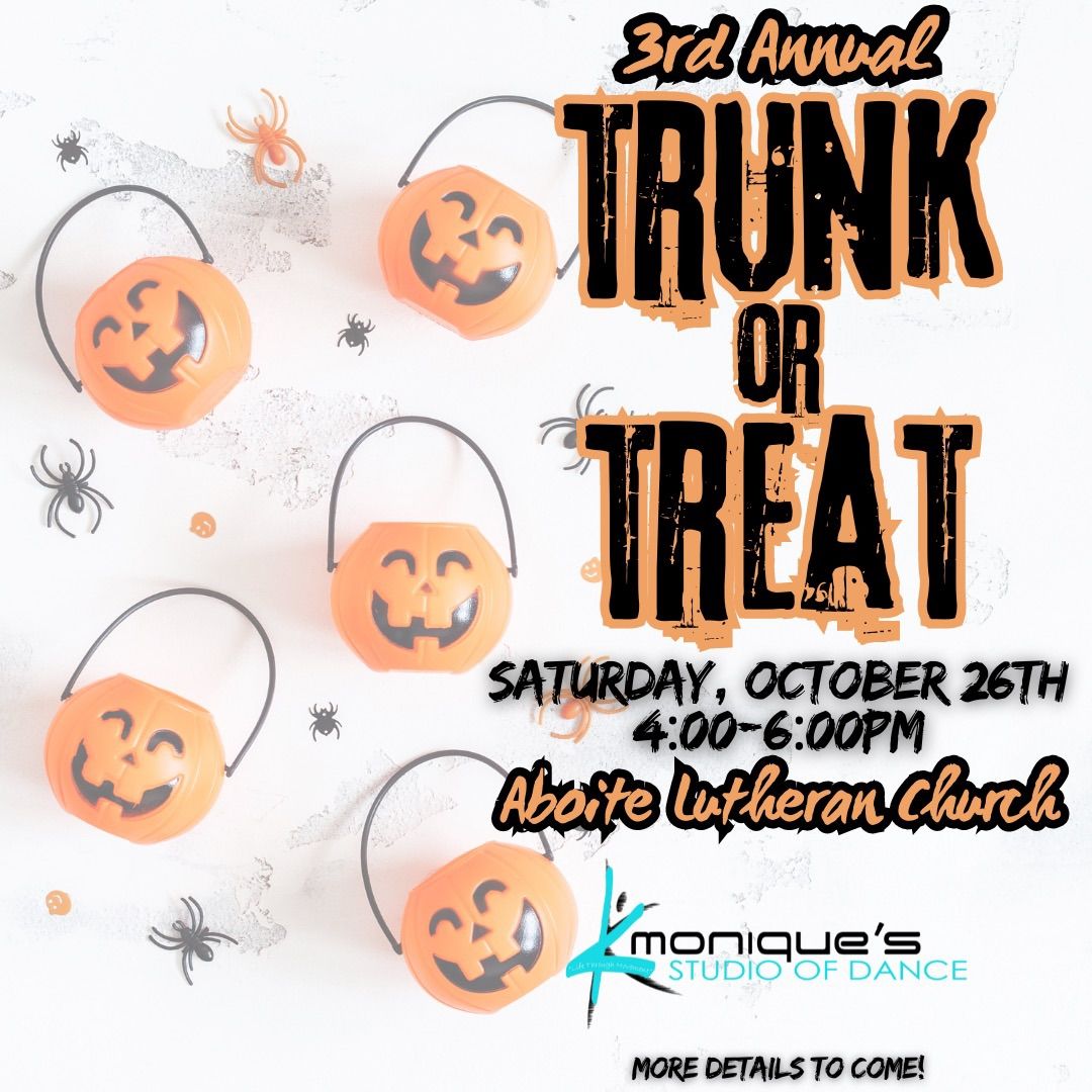 K. Monique\u2019s Studio of Dance 3rd Annual Trunk-or-Treat\ud83c\udf83\ud83d\udc7b