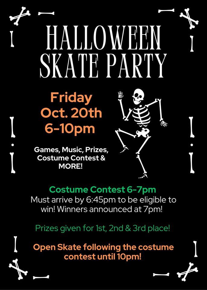 Halloween Skate!! | Dublin Community Club | October 20, 2023