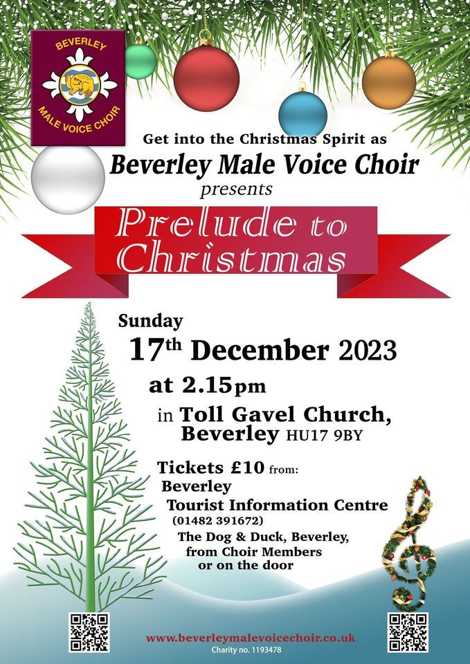 Prelude to Christmas Toll Gavel United Church and Centre, Beverley