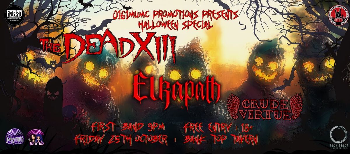 0161 MUMC Promotions Halloween Special: Dead XIII\/Elkapath\/Crude Virtue