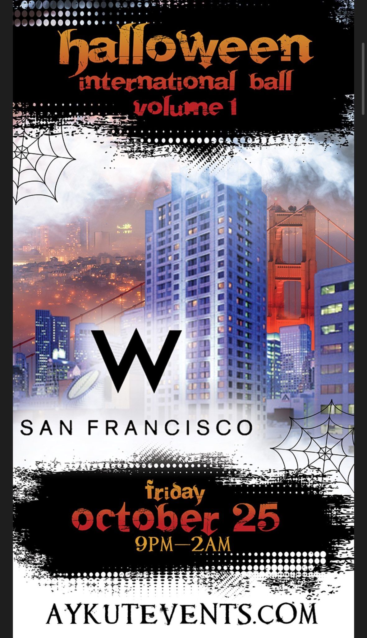 W Hotel Halloween\/ October 25\/International Ball San Francisco