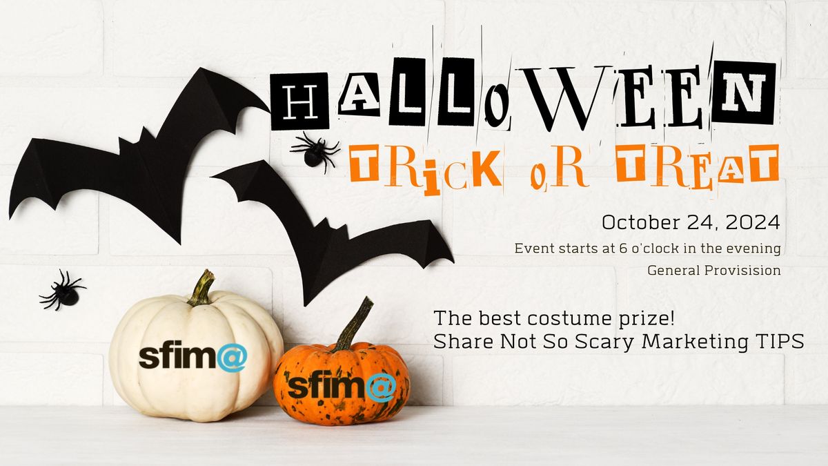 SFIMA Halloween Social + Trick or Treat Marketing Tips