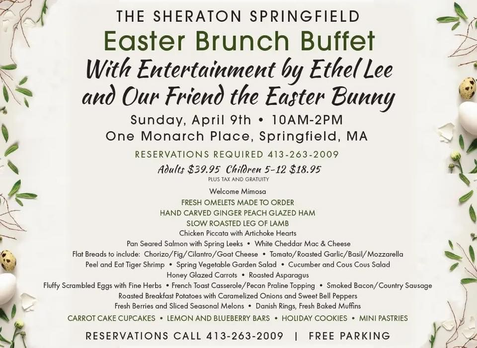 Ethel Lee Ensemble Sheraton Springfield Easter Brunch Buffet