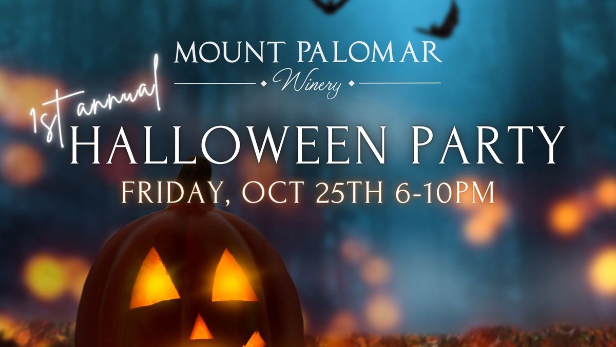 Mount Palomar's FIRST Halloween Party! 