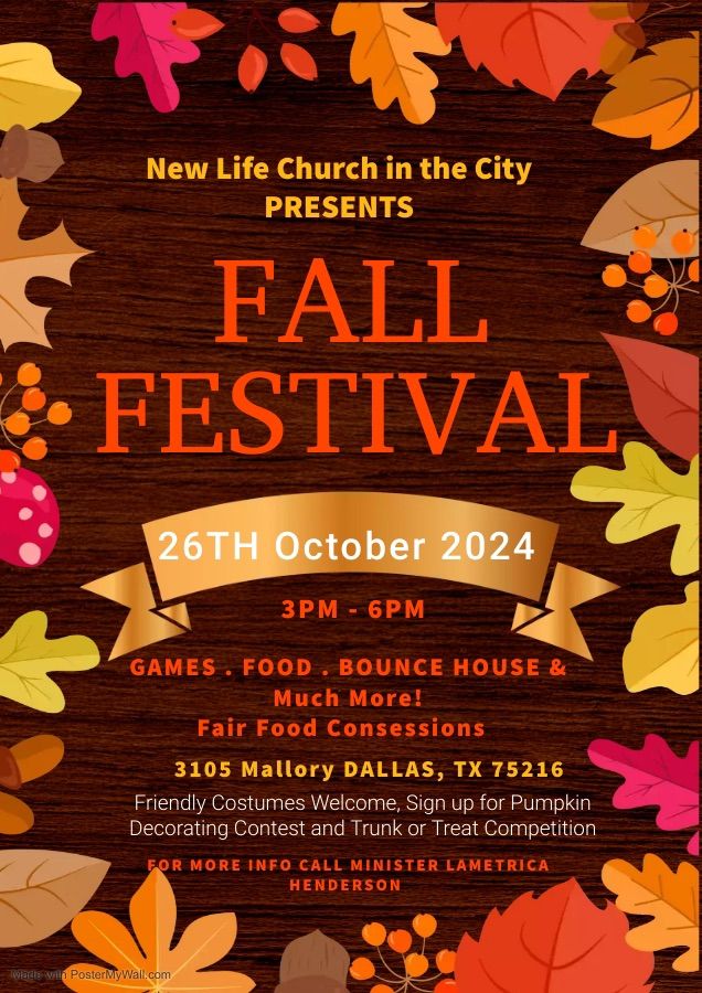 New Life Fall Festival