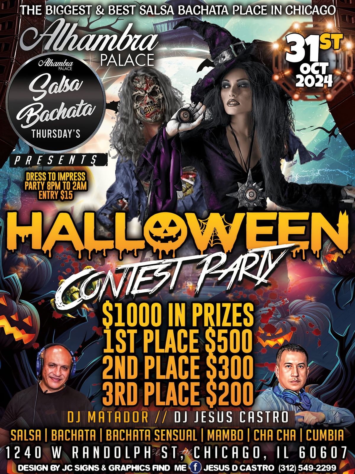 THE BIGGEST HALLOWEEN CONTEST  IN CHICAGO 