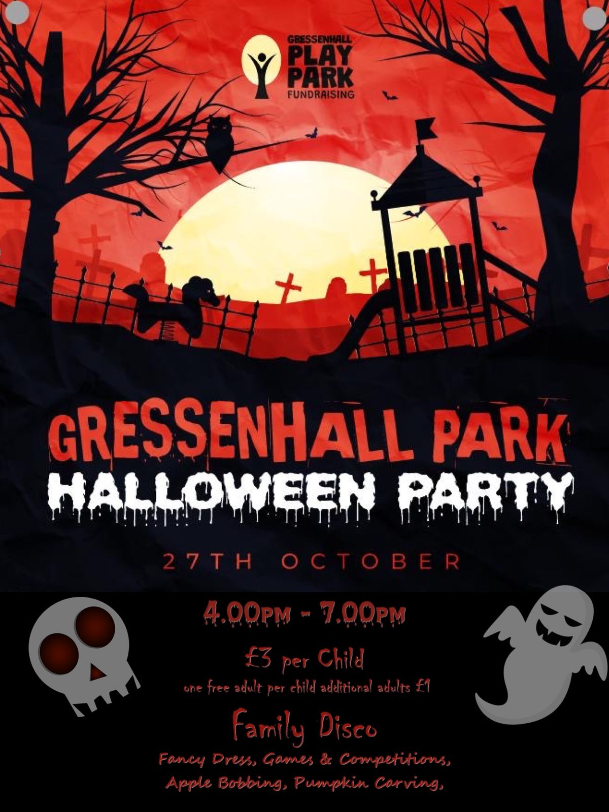 Gressenhall Park Halloween Party