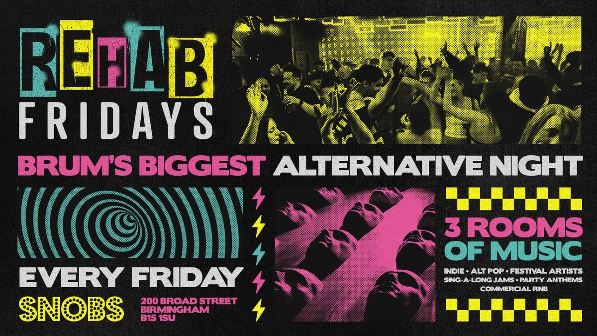 Rehab Friday HALLOWEEN SPECIAL! - 31st Oct