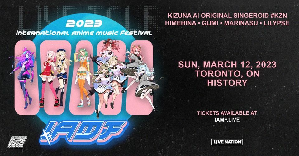 International Anime Music Festival IAMFLive  X