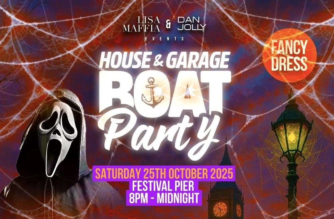 UK GARAGE HALLOWEEN BOAT PARTY