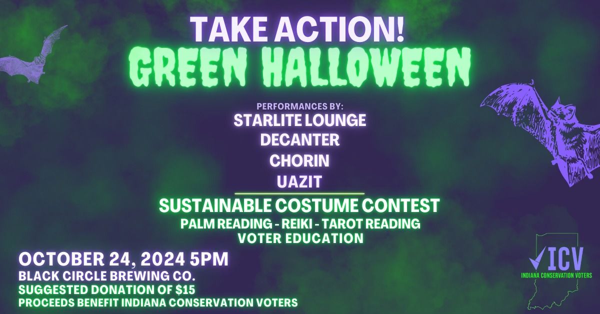 Take Action! Green Halloween