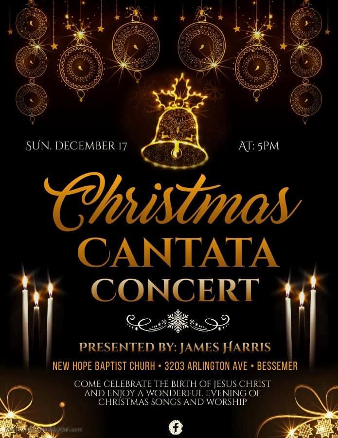 Christmas Cantata New Hope Baptist Church of Bessemer December 17, 2023