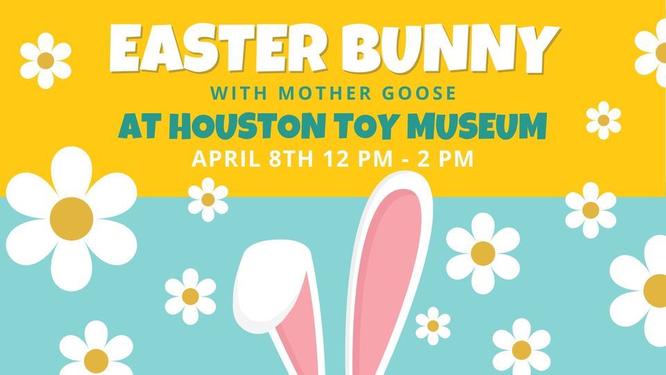 Easter Bunny at Houston Toy Museum
