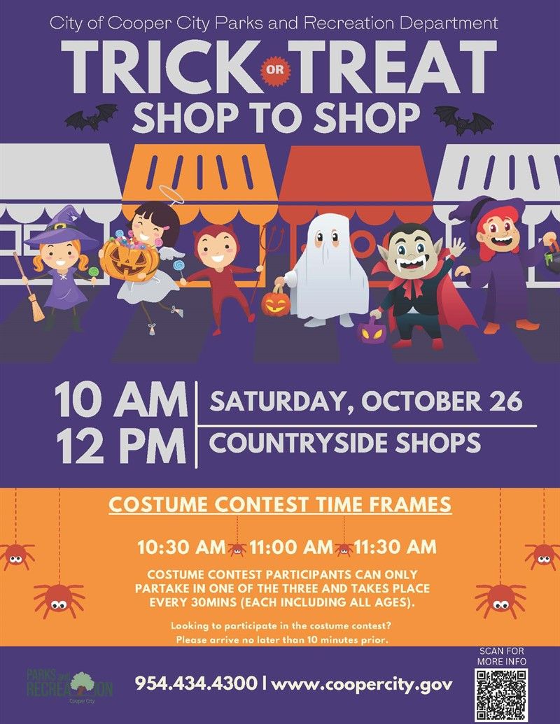 Trick-or-Treat Shop to Shop