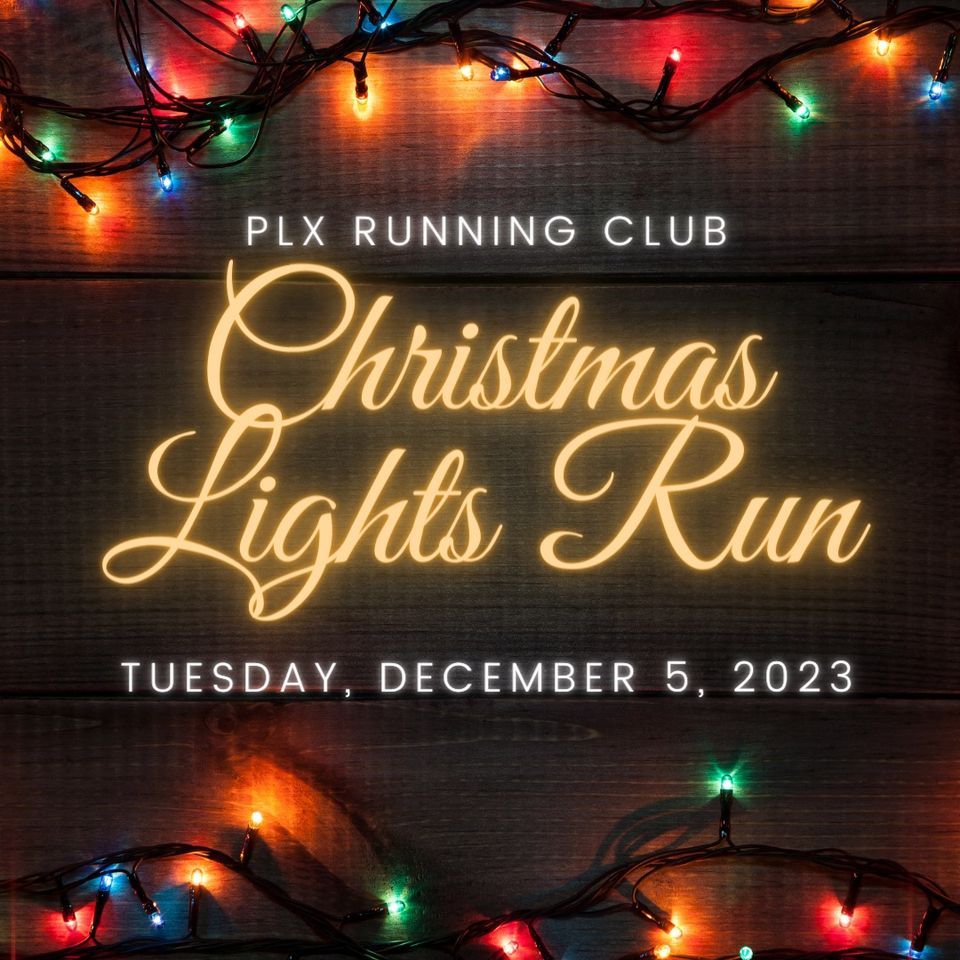 PLX Christmas Lights Run Jackson North Park, Massillon, OH December