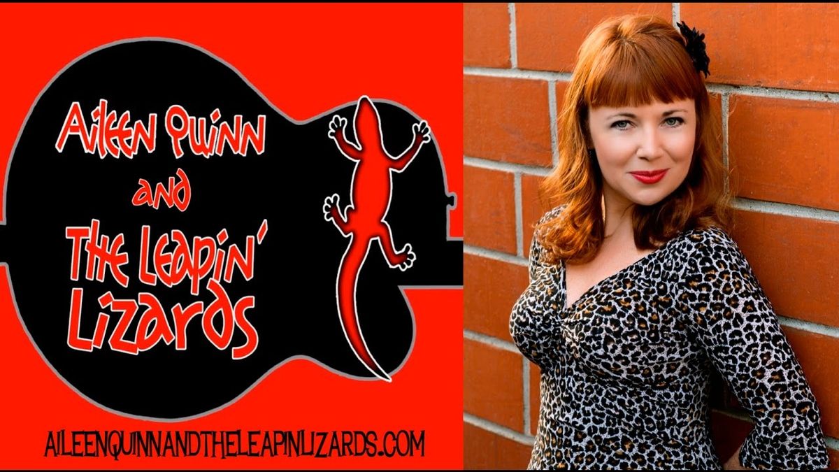 Friday October 18 - Aileen Quinn and the Leapin' Lizards! Halloween Theme!