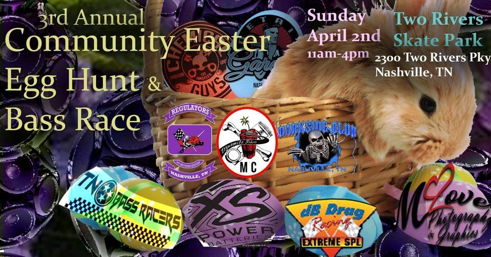 3rd Annual Community Easter Egg Hunt and Bass Race