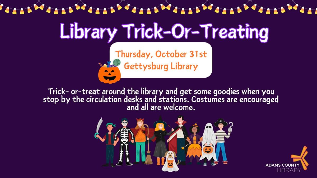 Library Trick-Or-Treating