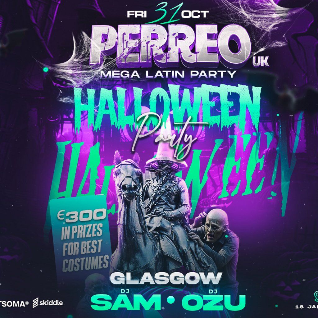 Halloween Mega latin party PerreoUk