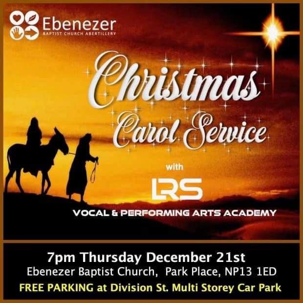 Christmas Carol Service Park Place, Abertillery, Blackwood, WA