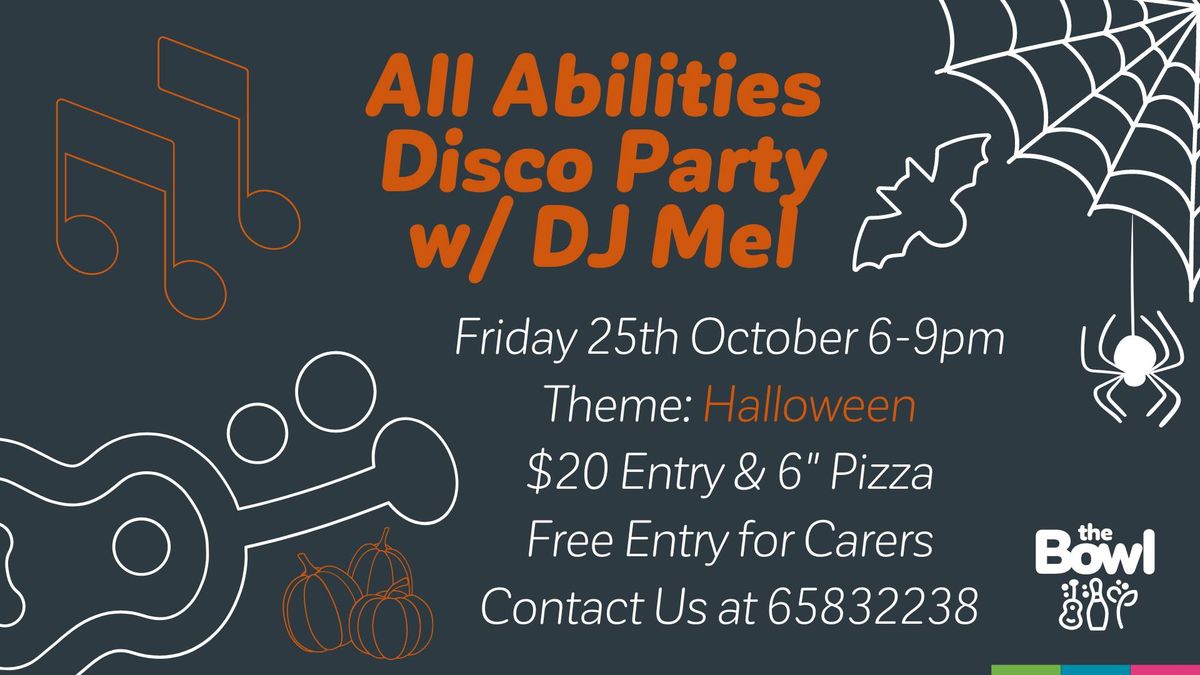 All Abilities Disco Party w\/ DJ Mel