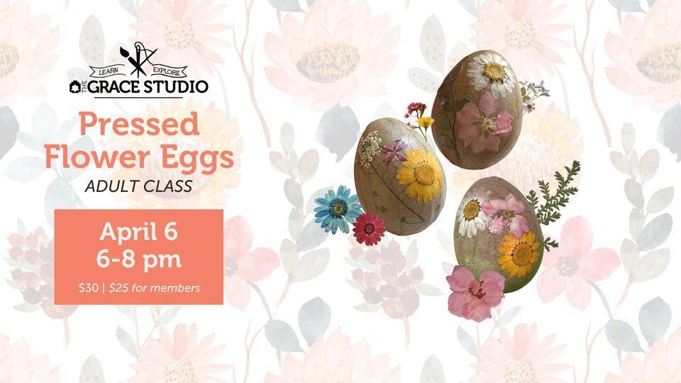 Grace Studio: Pressed Flower Eggs