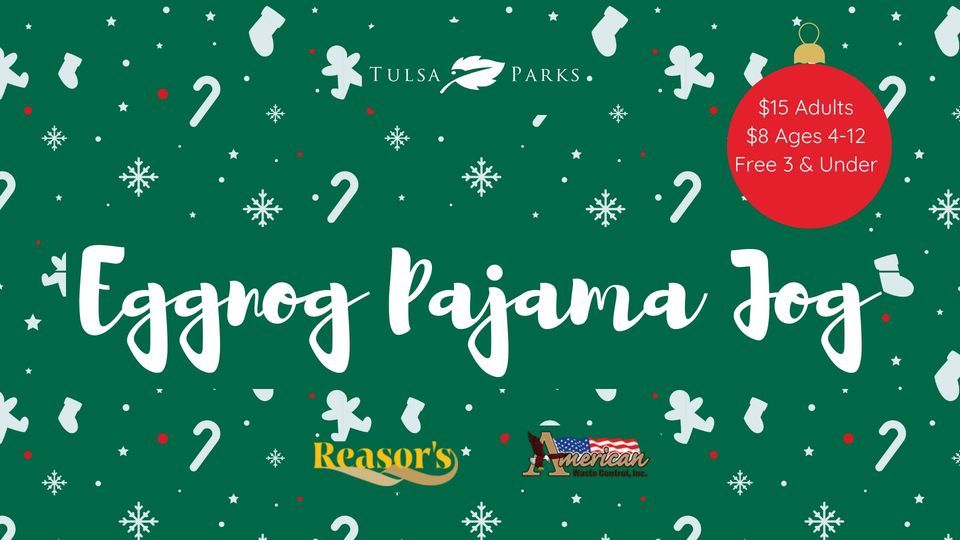Eggnog Pajama Jog Downtown Tulsa, Tulsa, Oklahoma December 9, 2023