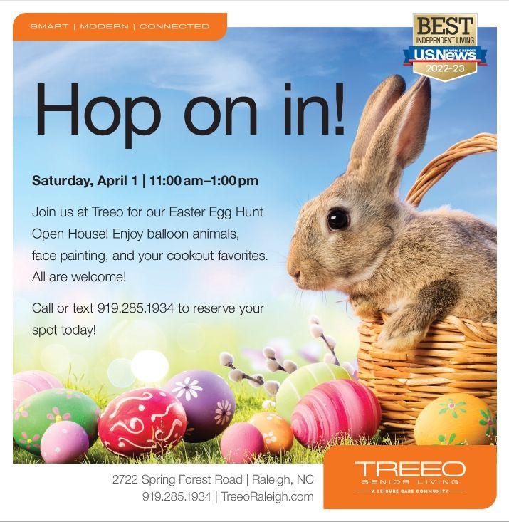 Easter Extravaganza at Treeo!