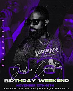 JORDAN GAITHER (JG) 3RD ANNUAL PLAYAZ BALL  (COSTUME PARTY)