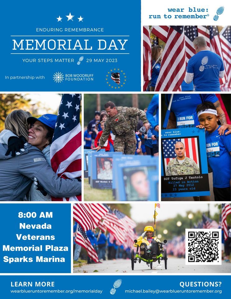 Memorial Day Circle of Remembrance and Run Nevada Veterans Memorial