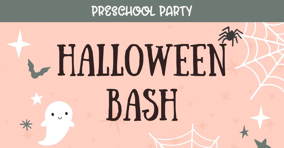 \ud83c\udf83 Preschool Halloween Bash \ud83c\udf83