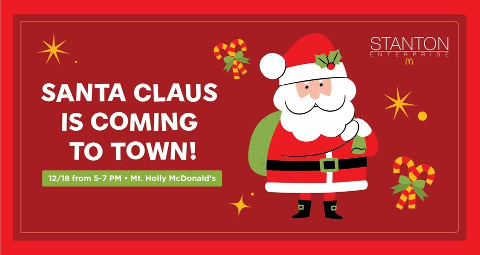 Stanton Enterprise McDonalds Holiday Extravaganza? 704 S. Main St