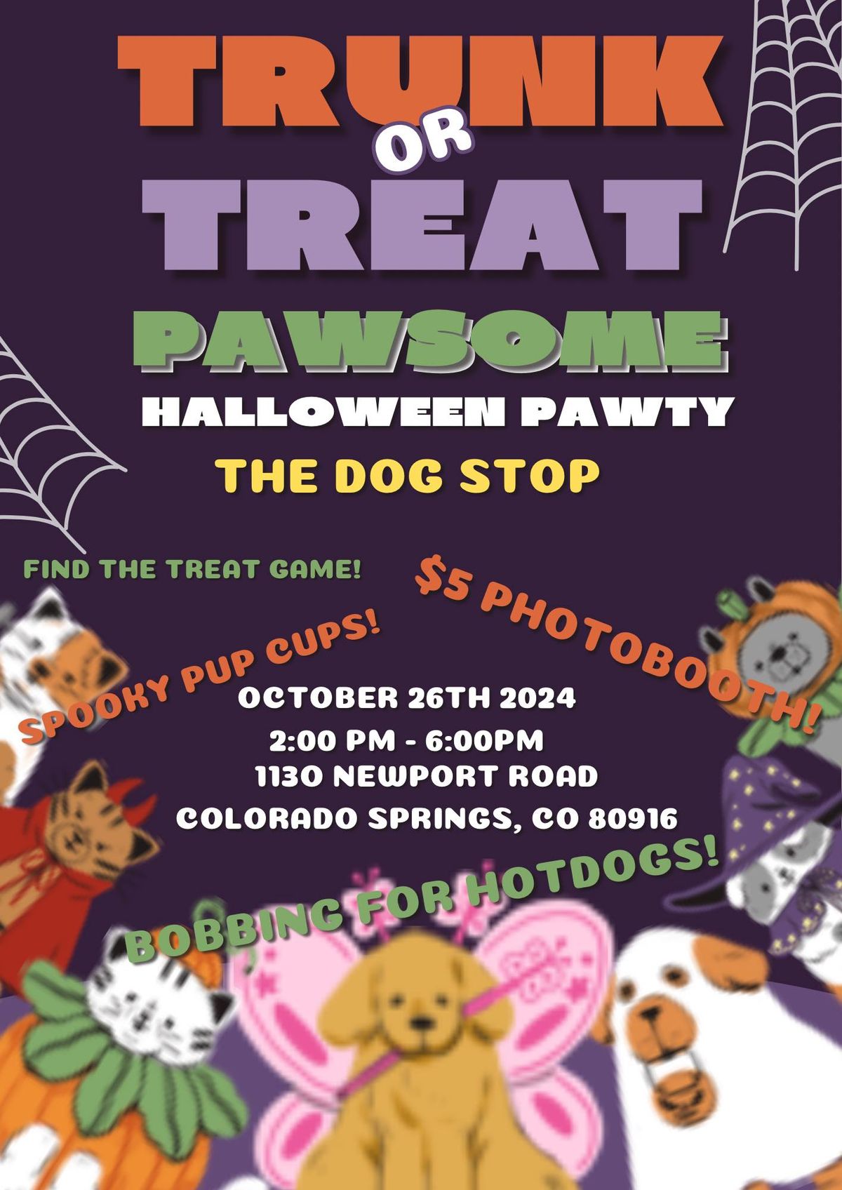 The Dog Stop\u2019s Trunk or Treat Party!