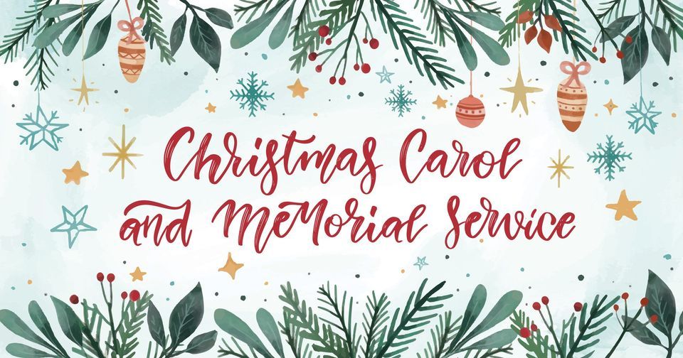 Christmas Carol and Memorial Service Stirlingshire Crematorium