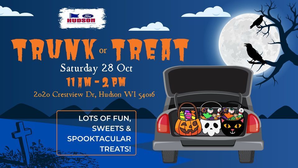 Trunk or Treat Hudson Ford October 28, 2023