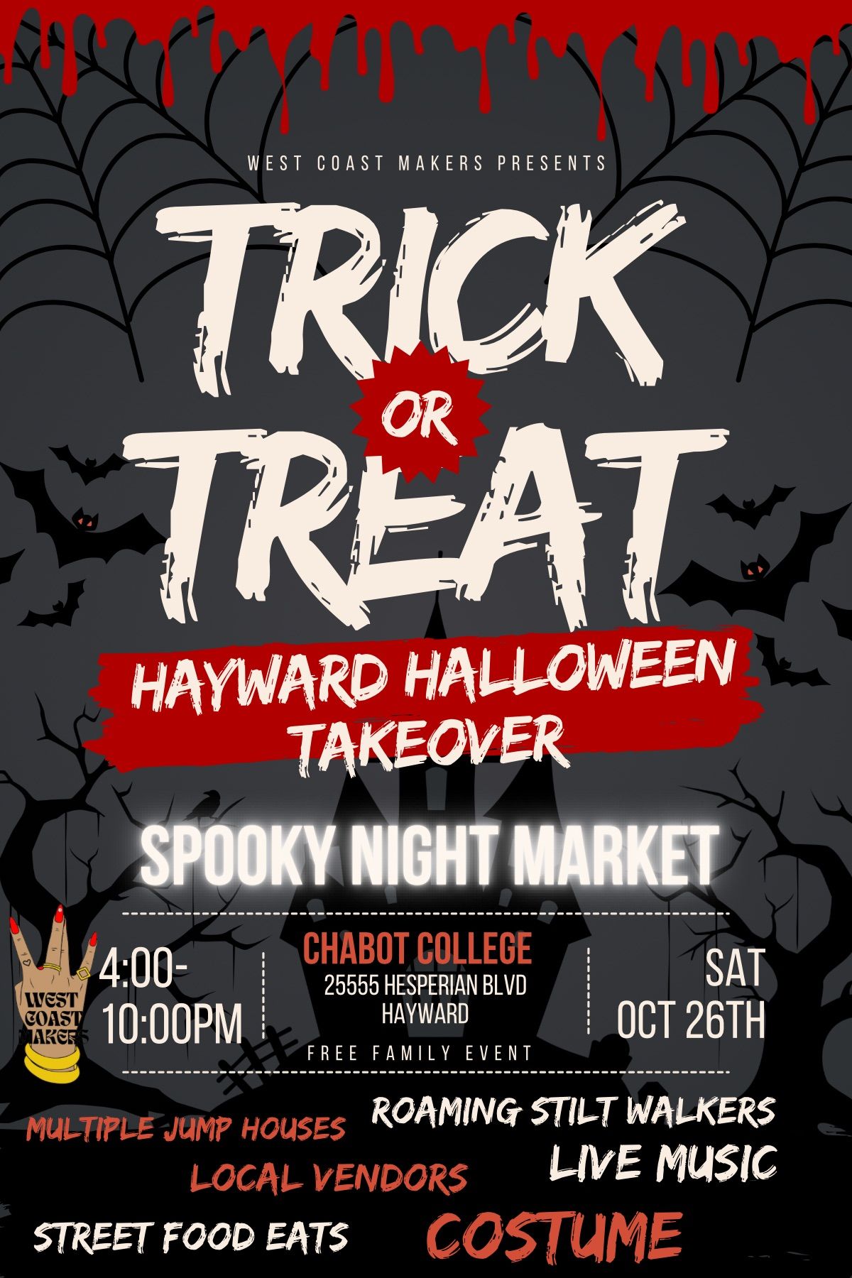 HAYWARD HALLOWEEN TAKEOVER 