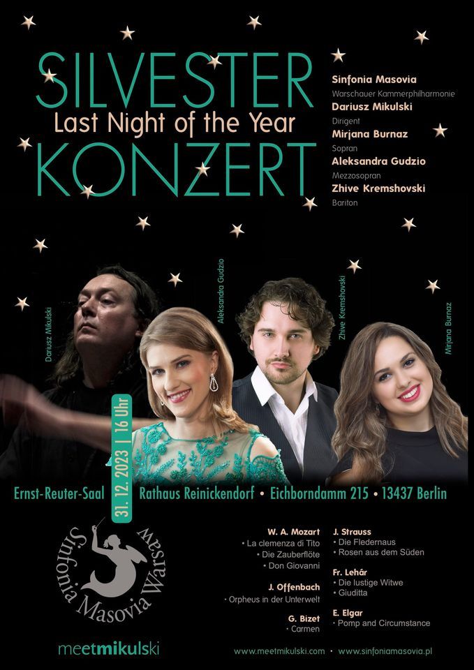 SILVESTERKONZERT In BERLIN - The Last Night Of The Year 2023 | Ernst ...